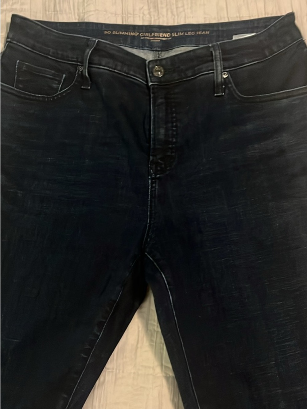 Chico's Women's Straight Leg Jeans - Dark Indigo